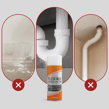 Spray sellador de grietas transparente